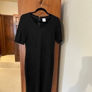 CAbi 2 Claire Ponte Dress Black